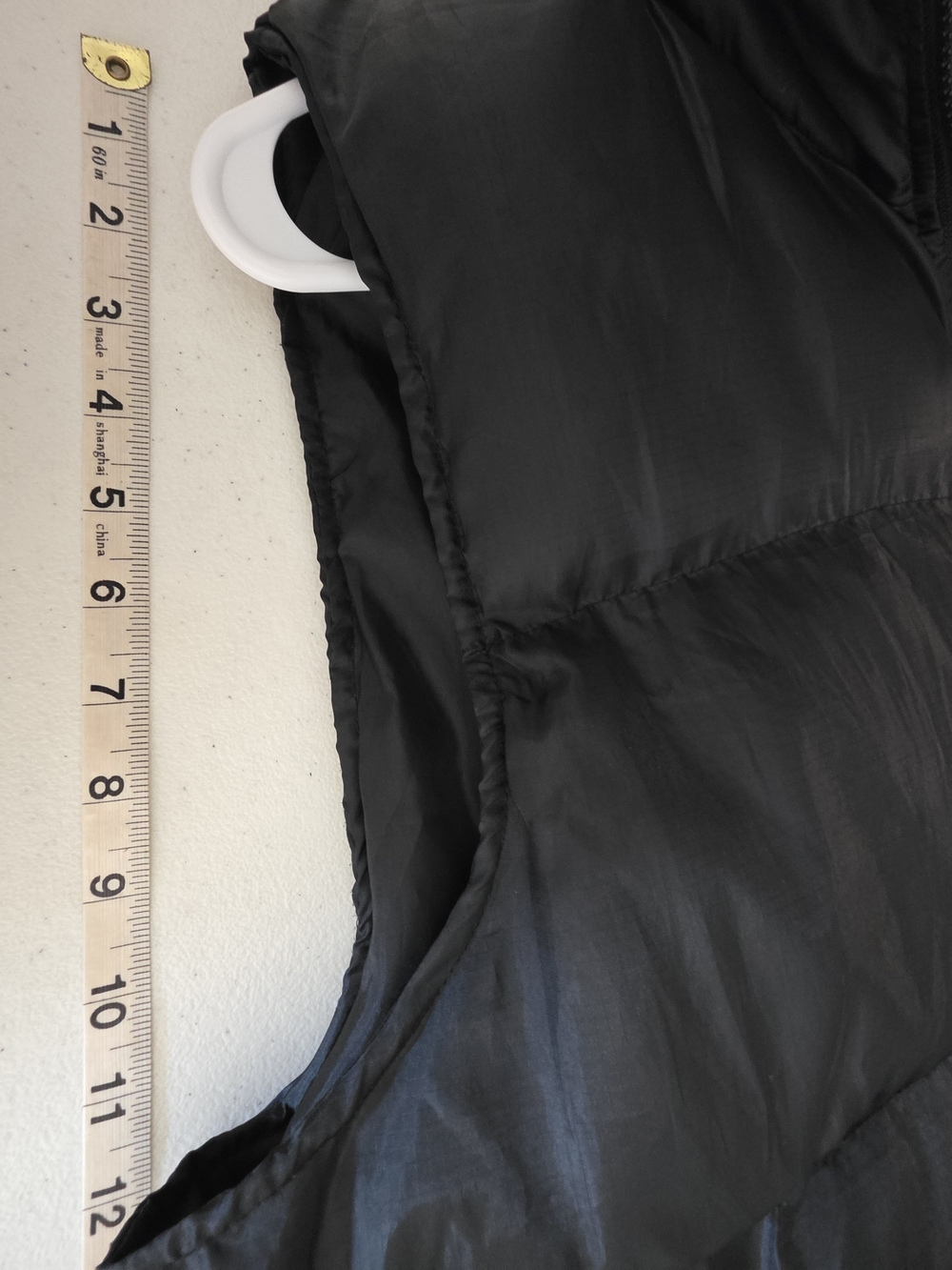 Y2K Avirex Men's Black Puffer Vest - Insulated Quilted Jacket Packable Hood LG - Picture 10 of 10